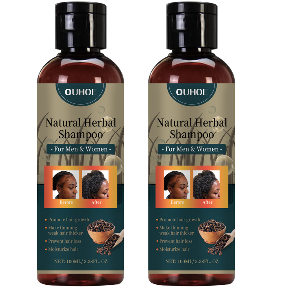 Hair Care Natural Ingredients - 2pcsx100ml 모발 성장 샴푸 고대 아프리카