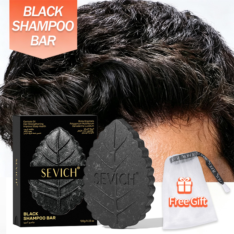 Hair Care Dandruff - 헤어 샴푸 비누 Polygonum Multiflorum 블랙