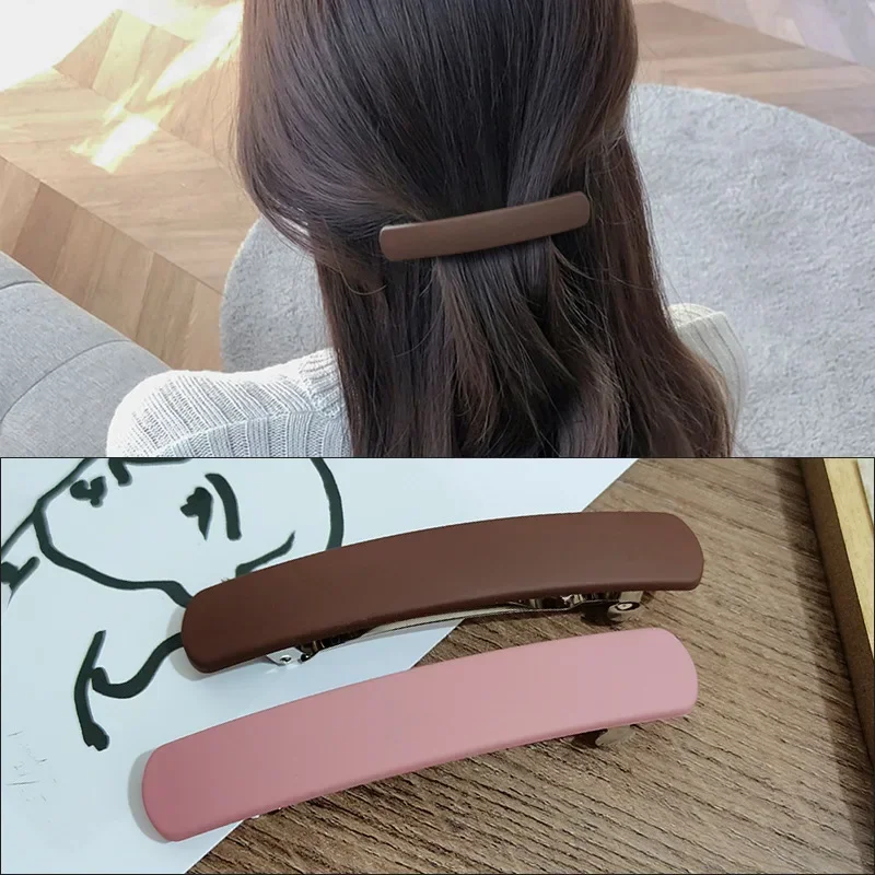 한국어 패션 서리로 덥은 머리 뒤로 헤어 클립 머리 장 - Hair Care Korean Products 리뷰 및 가격
