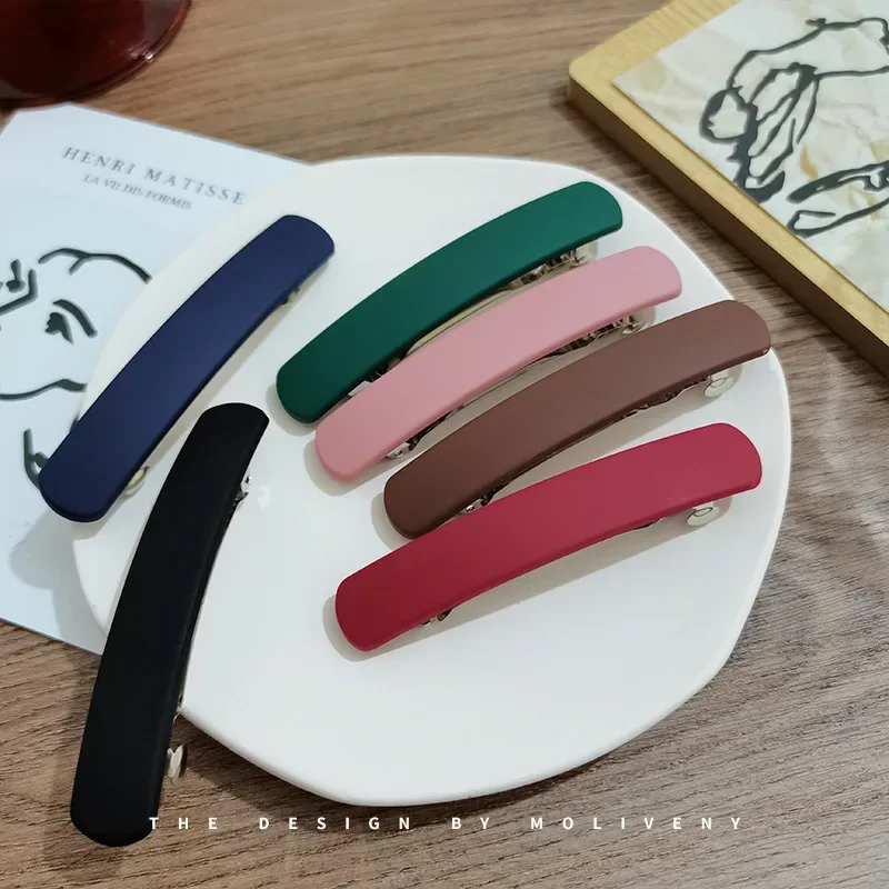 한국어 패션 서리로 덥은 머리 뒤로 헤어 클립 머리 장 - Hair Care Korean Products 리뷰 및 가격