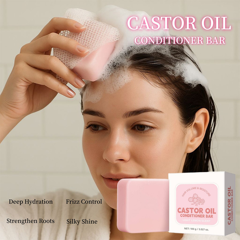 캐스터 오일 컨디셔너 비누 바, 보습 영양 고체 샴푸, - Hair Care Products 리뷰 및 가격